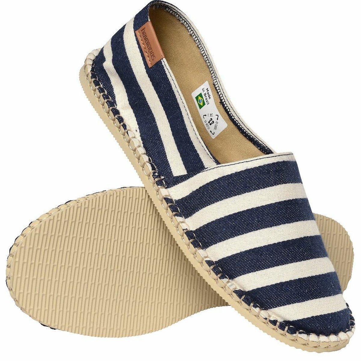 Espadrilles Origine IV bleu raye, HAVAIANAS