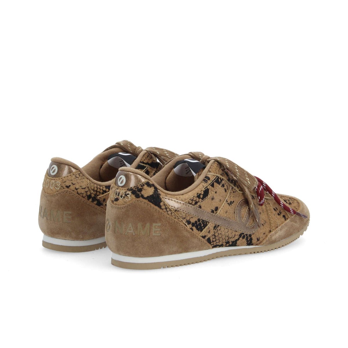 EVO RUN W SNAKE KISS SABLE - Collier orné de Cristaux Swarovski® inclus beige, NO NAME