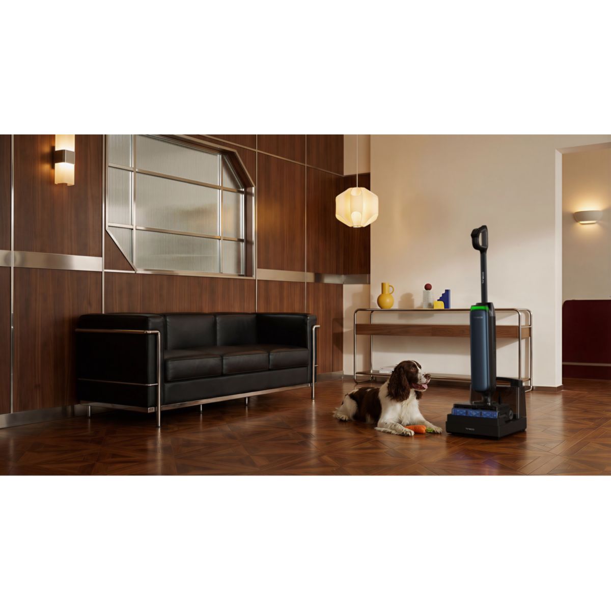 Aspirateur laveur Floor One Station S9 Artist Bleu couleur unique, TINECO