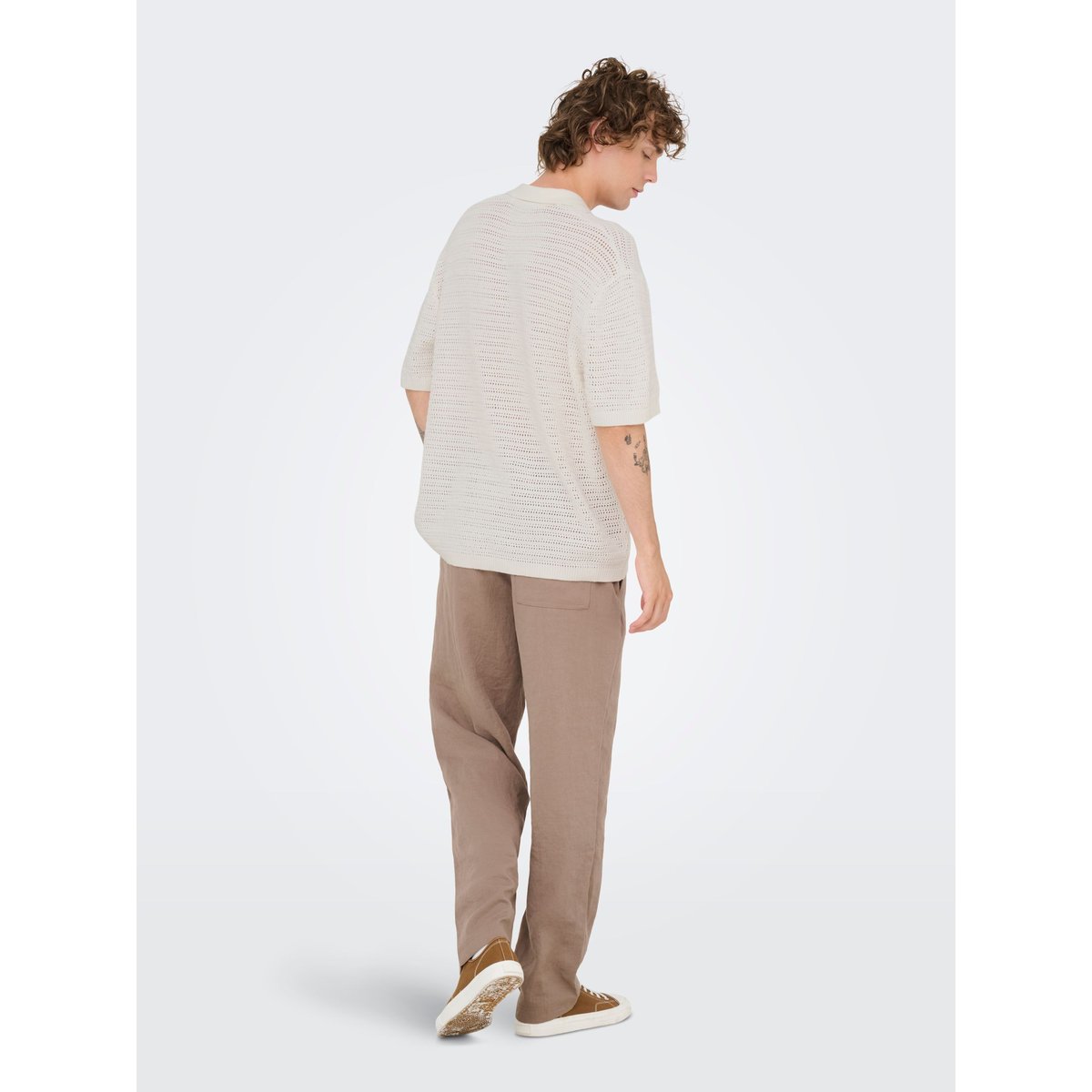 Polo cloud dancer, ONLY & SONS