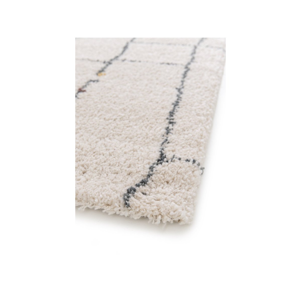 Tapis poils longs style , SKYLA couleur unique, BOBOCHIC