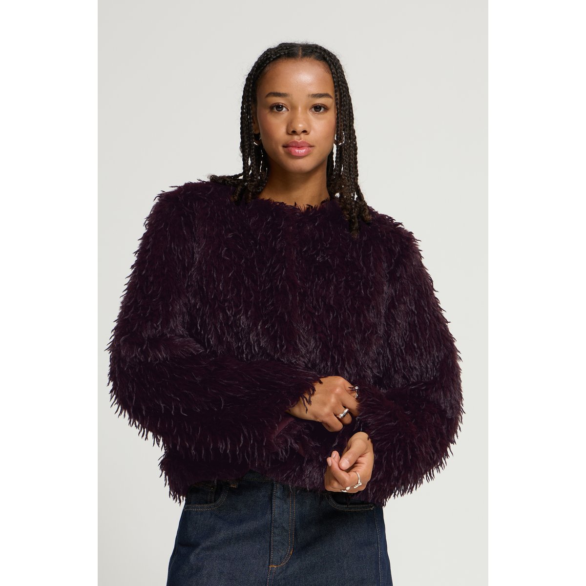 Veste d'extérieur marron fudge, ICHI