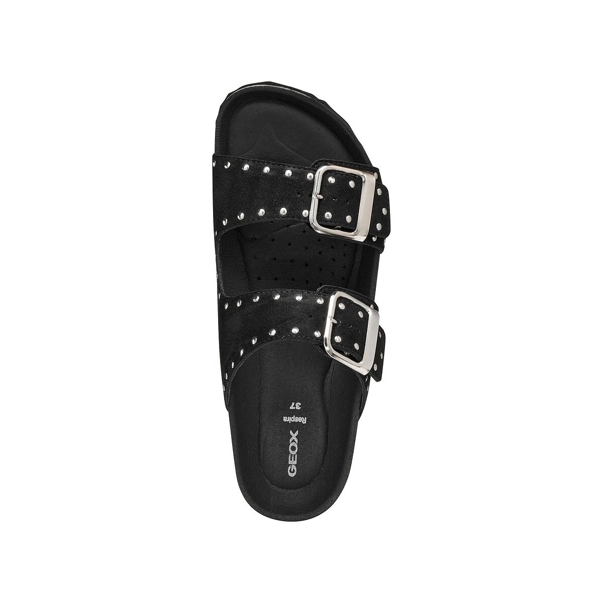 Mules à studs Brionia noir, GEOX