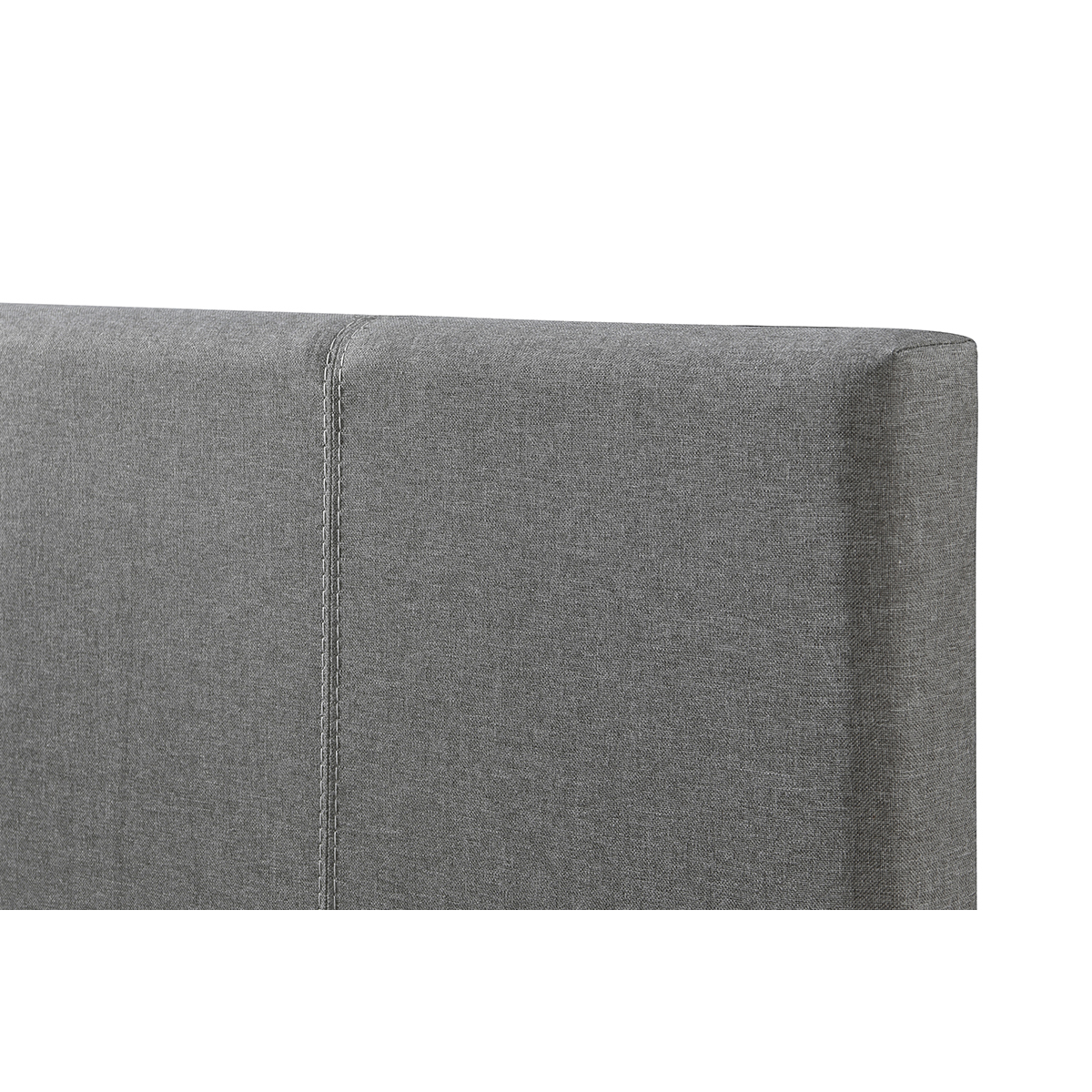 Lit gigogne 90x190 cm MACCO gris, MILIBOO