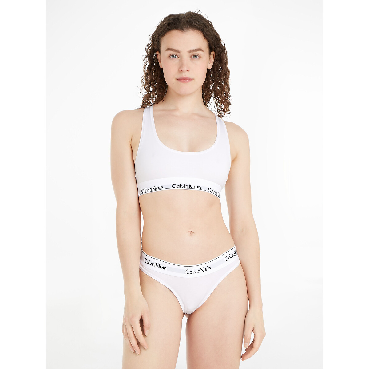 Modern Cotton Bralette white, CALVIN KLEIN UNDERWEAR