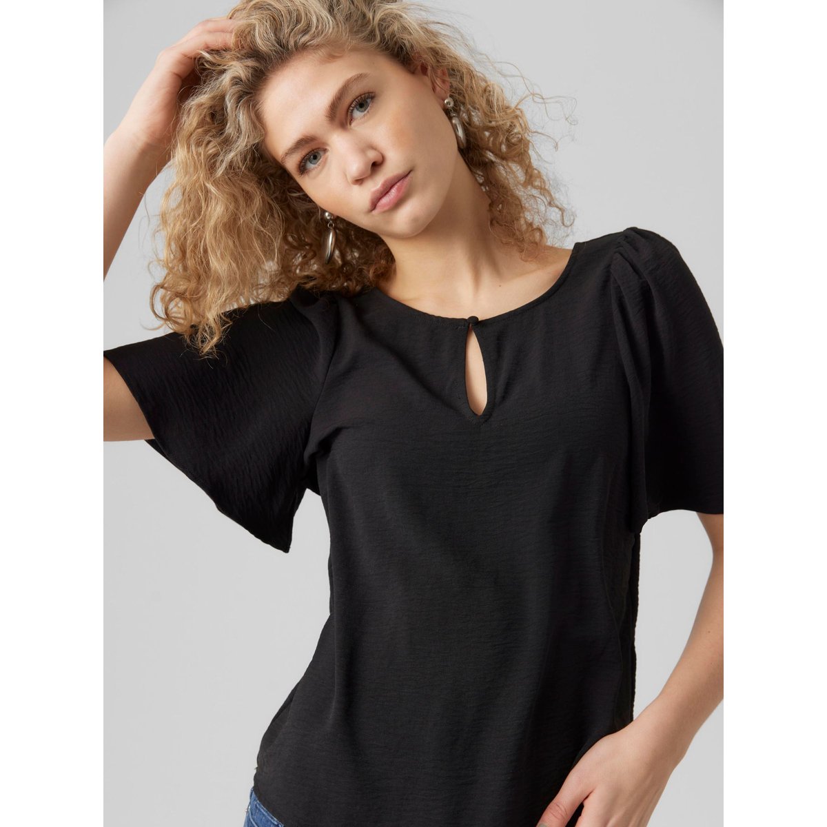 Chemise black 1, VERO MODA