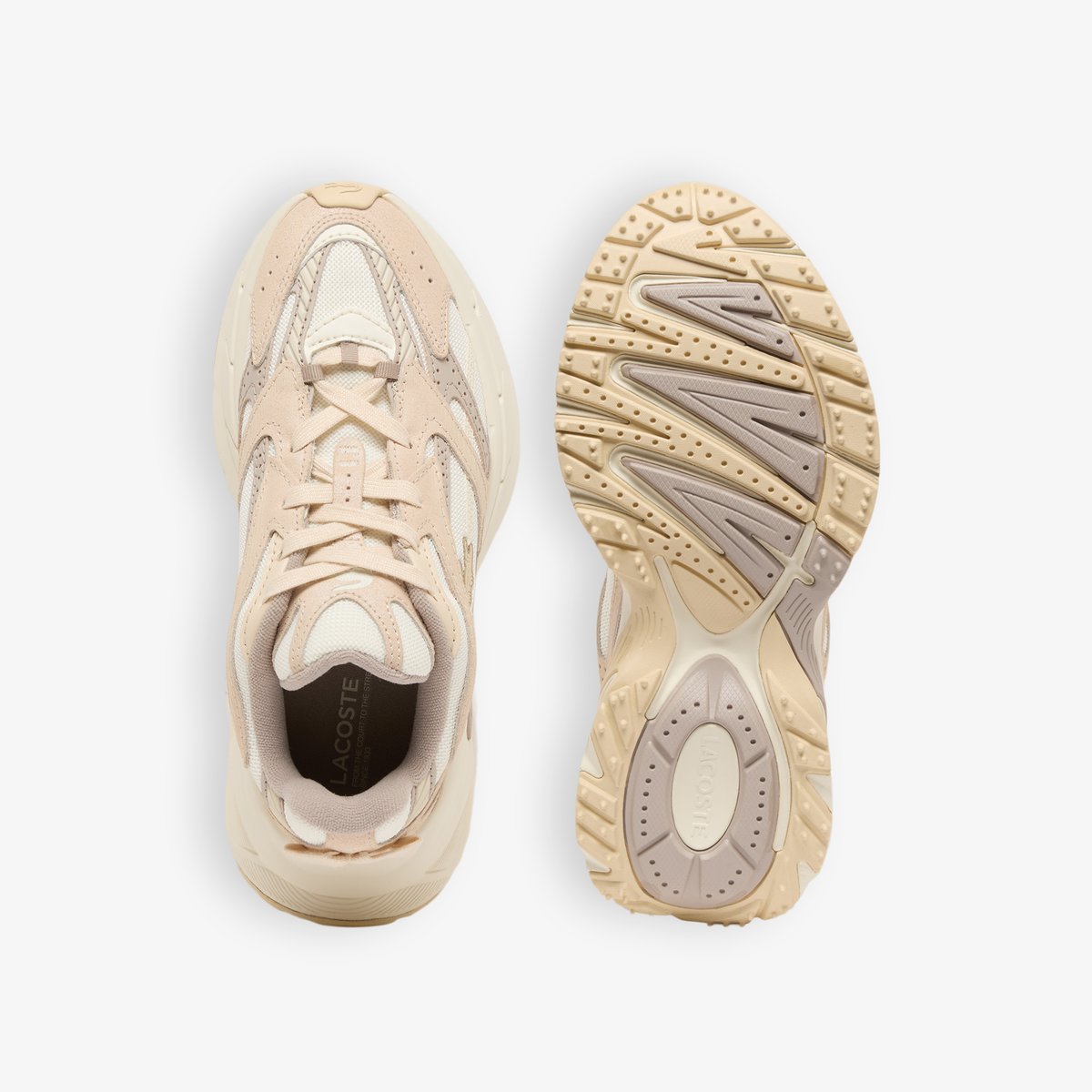 Sneakers L003 Neo Shot femme blanc-18c, LACOSTE