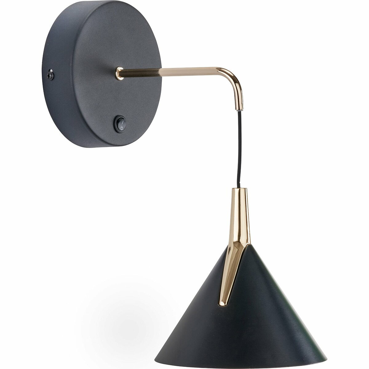 Astoria LED Drop Wall Light in Matte Black black, ÉDITÉ