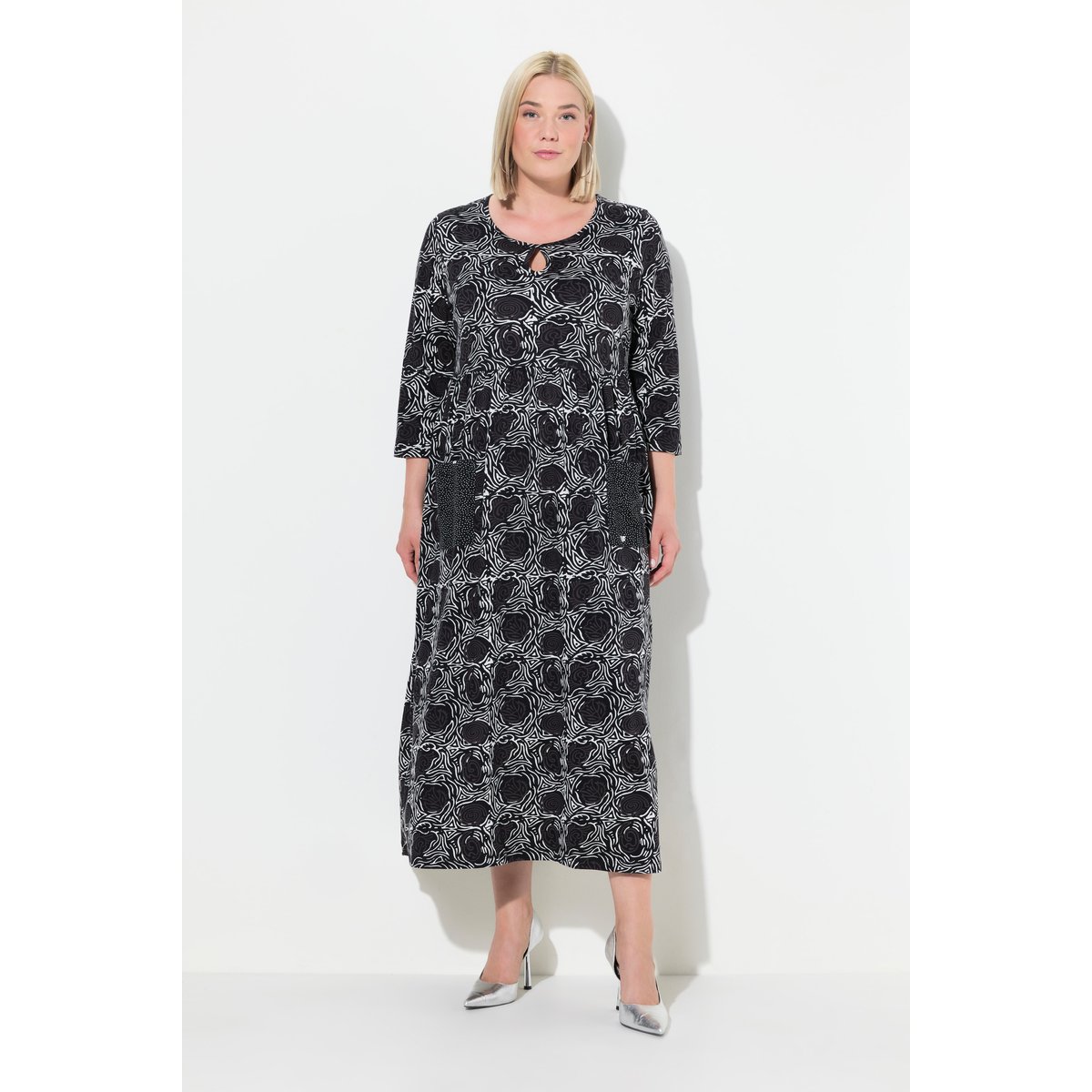 Robe en jersey blanc neige, ULLA POPKEN
