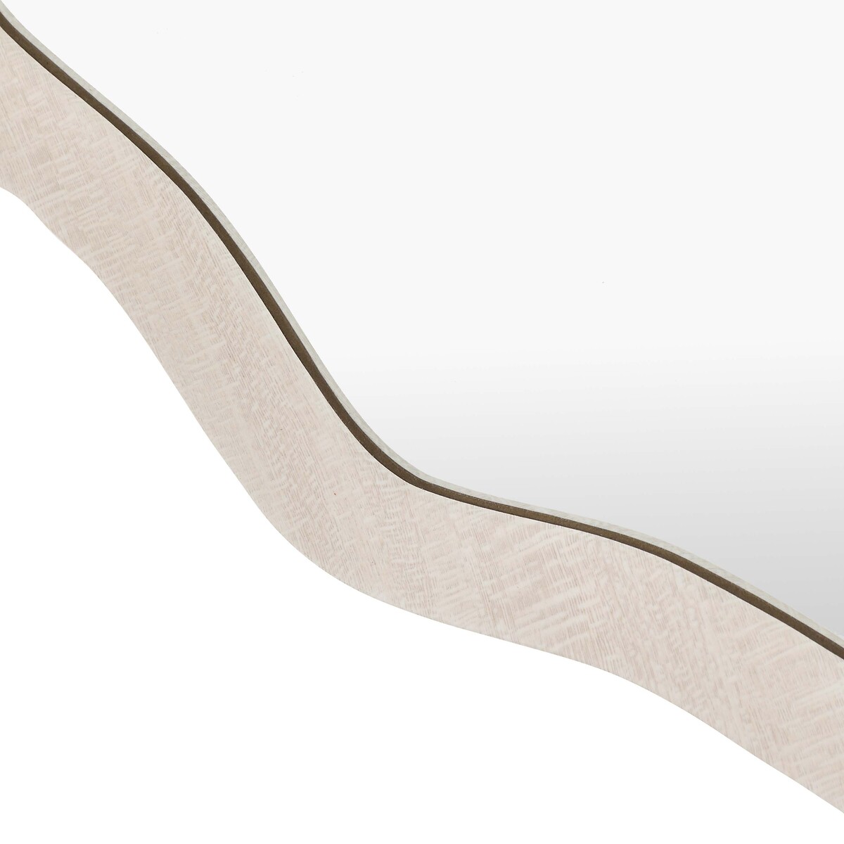 60cm Morley Wave Round Mirror grey, ÉDITÉ