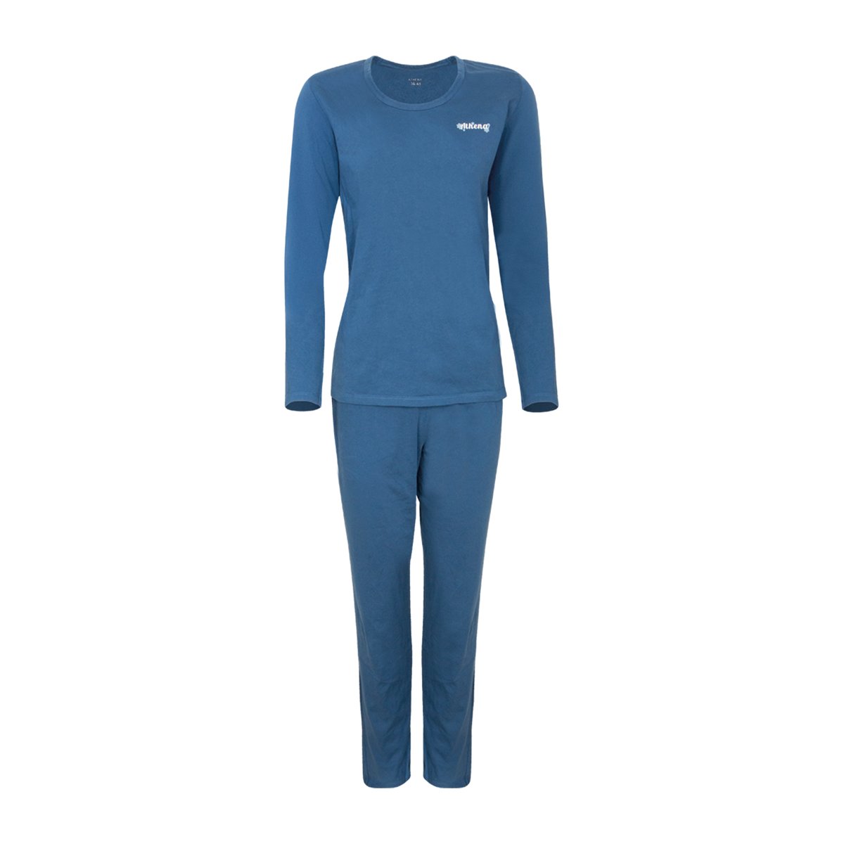 Pyjama long MY PETIT PRIX bleu lavande, ATHENA