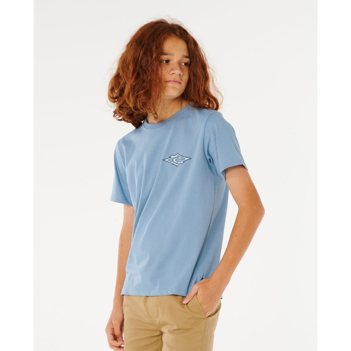T-shirt Hazey Days garçon denim délavé, RIP CURL