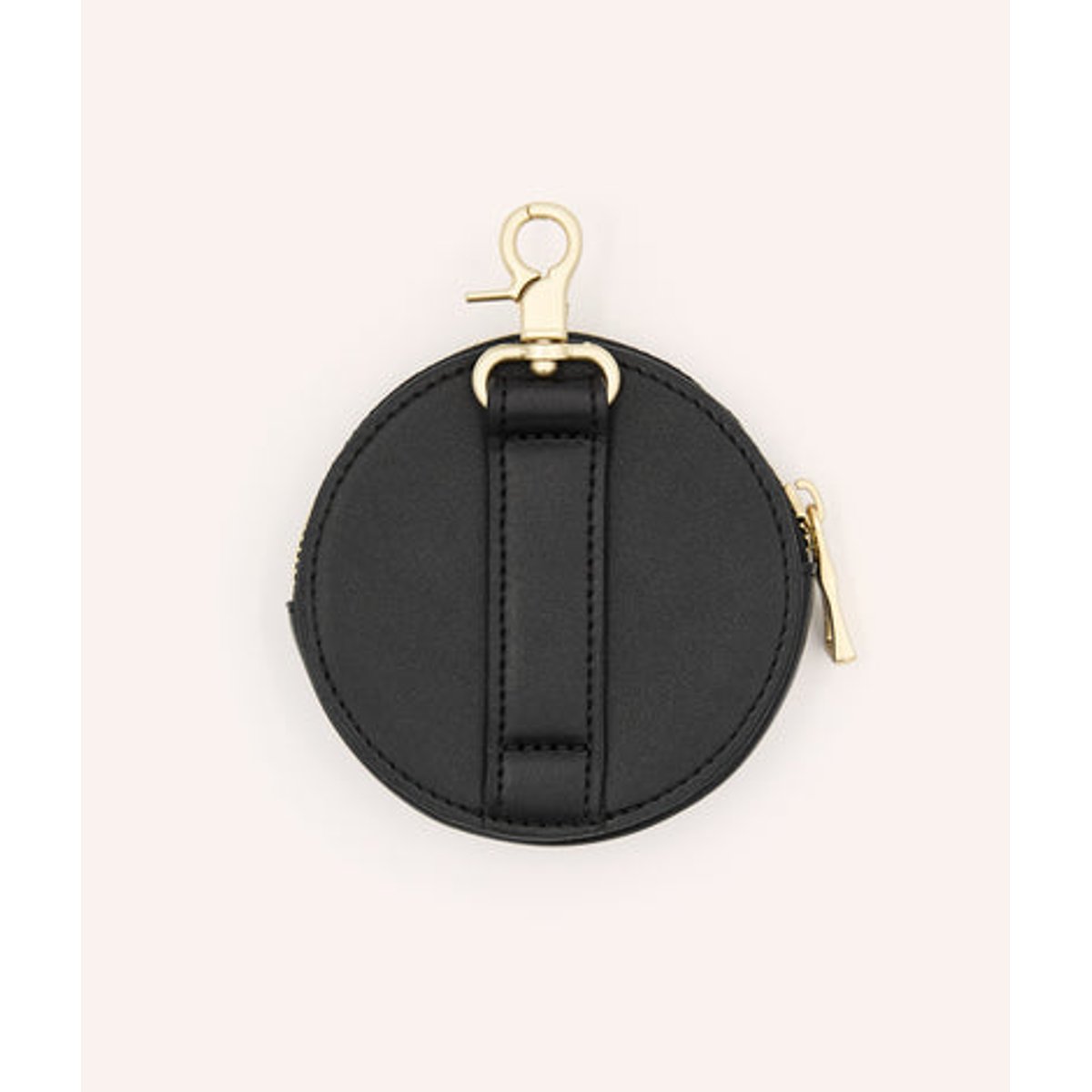 Sac à friandises pour chien en cuir vegan, JALA noir, CAFIDE