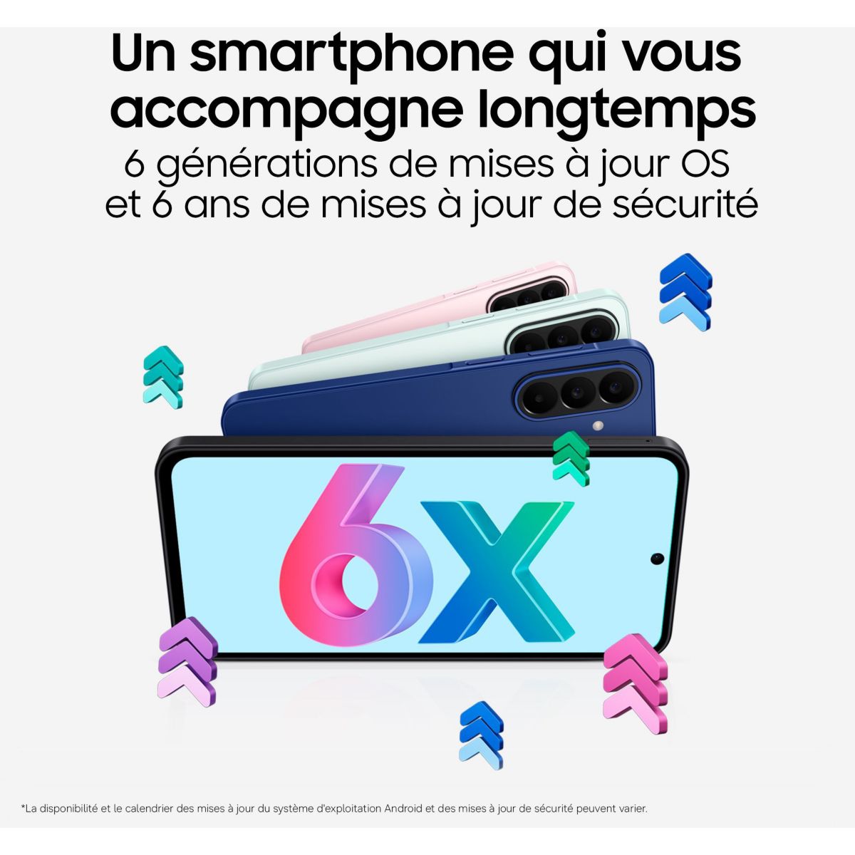 Smartphone Galaxy A27 5G Noir 128 Go couleur unique, SAMSUNG