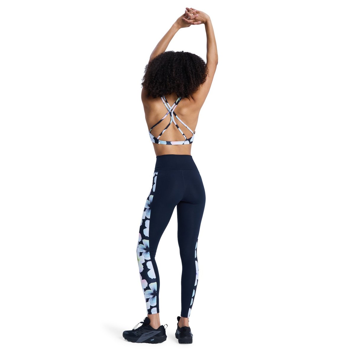 Legging de sport HEART INTO IT. noir anthracite im fleur real, ROXY