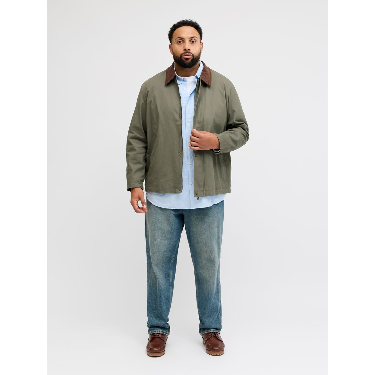 Veste marron - dusty olive 1, JACK & JONES