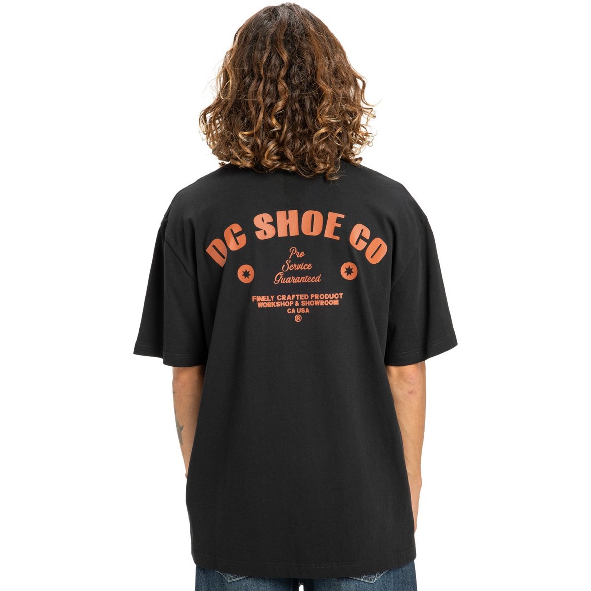 T-shirt à manches courtes PRO SERVICE. noir black, DC SHOES