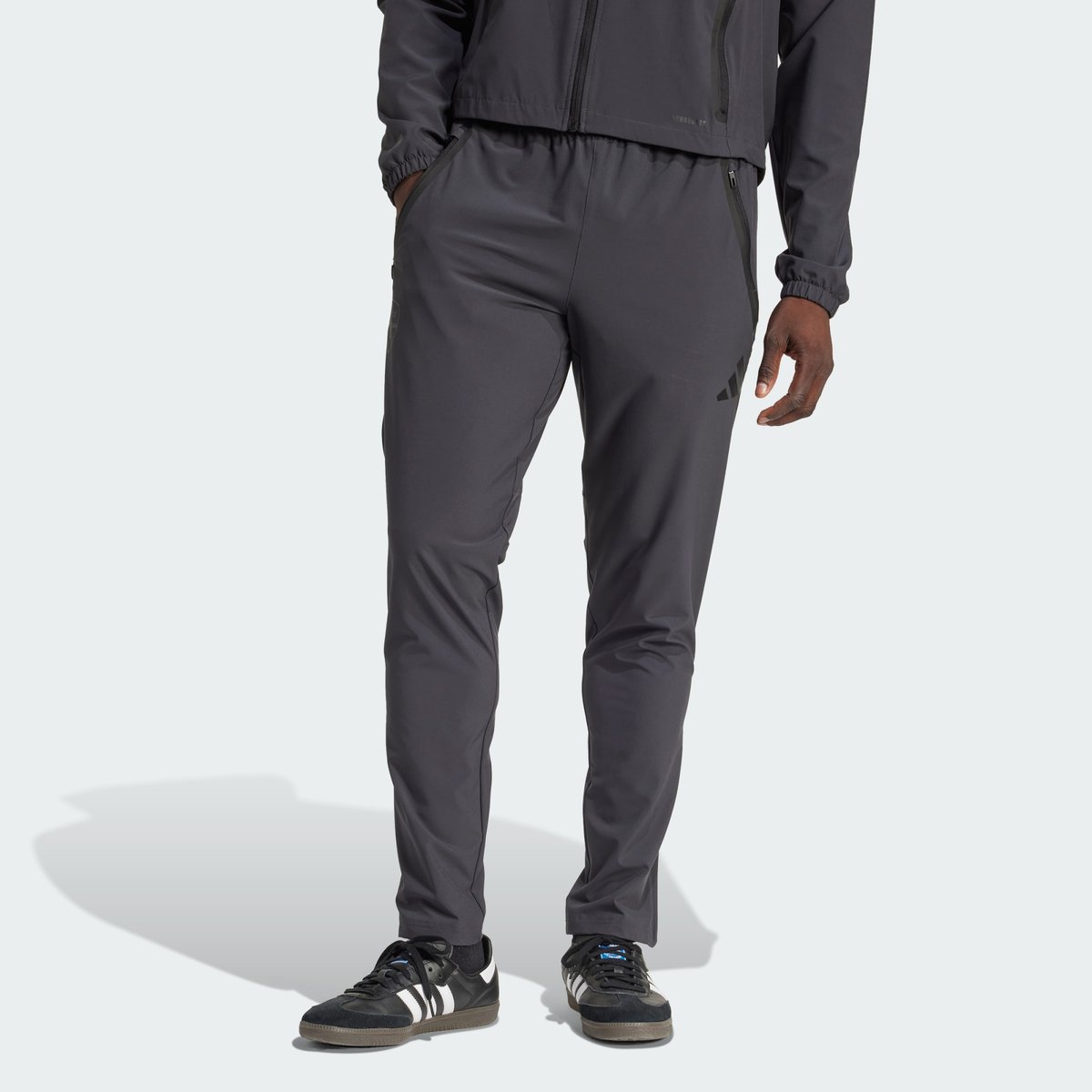 Pantalon de voyage Arsenal Tiro 25 Competition Vis Tech carbon, adidas Performance