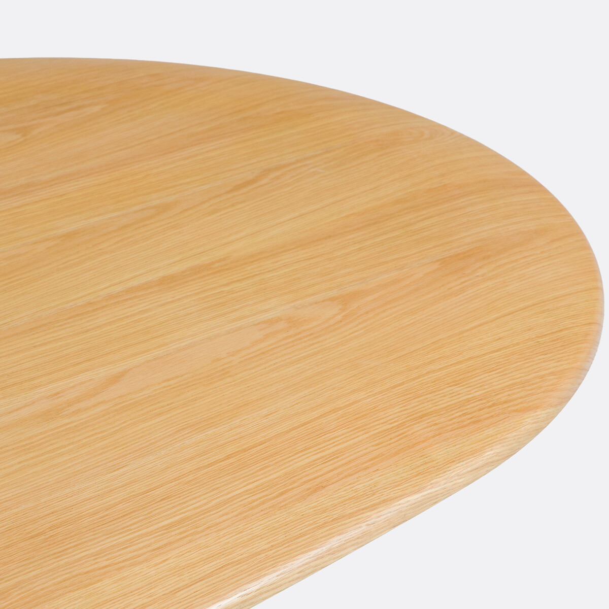 Table à manger, ovale, en plaqué chêne, 6 à 8 couverts, LIAM coloris chêne, LA REDOUTE INTERIEURS