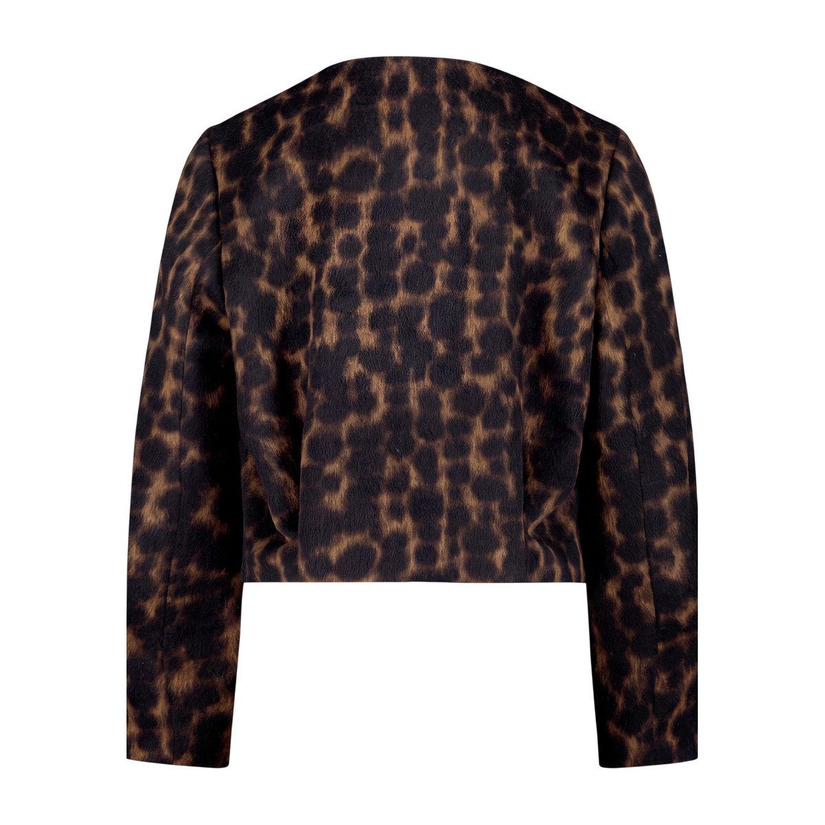 Blazer casual à motif jacquard brown/black, ZERO