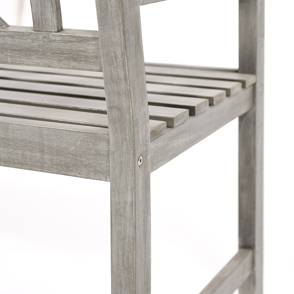 Antique Grey Acacia Wood Bench grey , SO'HOME