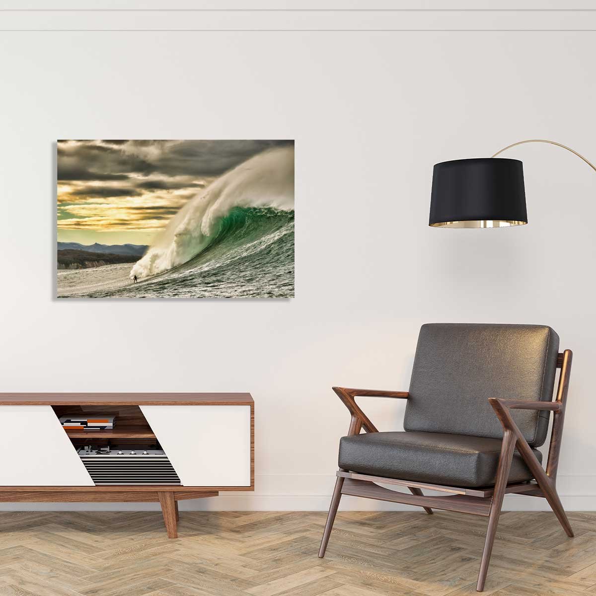 Tableau session surf belharra tableau alu dibond, HEXOA