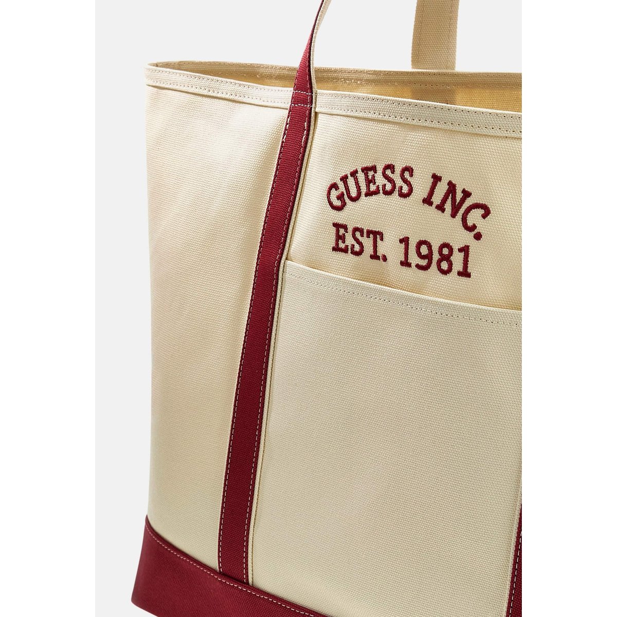 Sac Cabas Summerline Inscription Logo rouge, GUESS