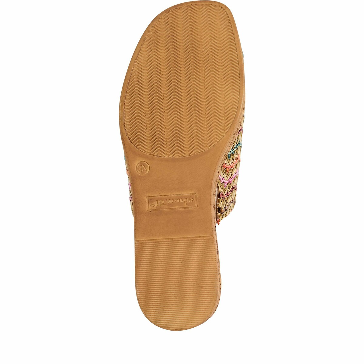 Platform Wedge Mules multi-coloured, TAMARIS