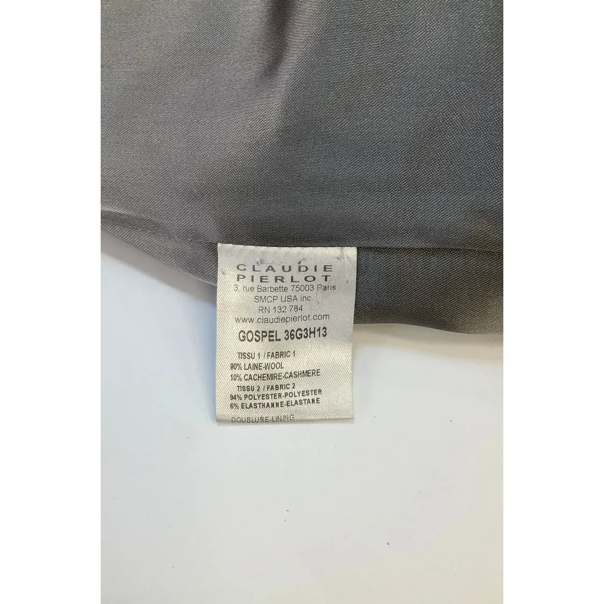 Manteau - Très Bon État anthracite, CLAUDIE PIERLOT
