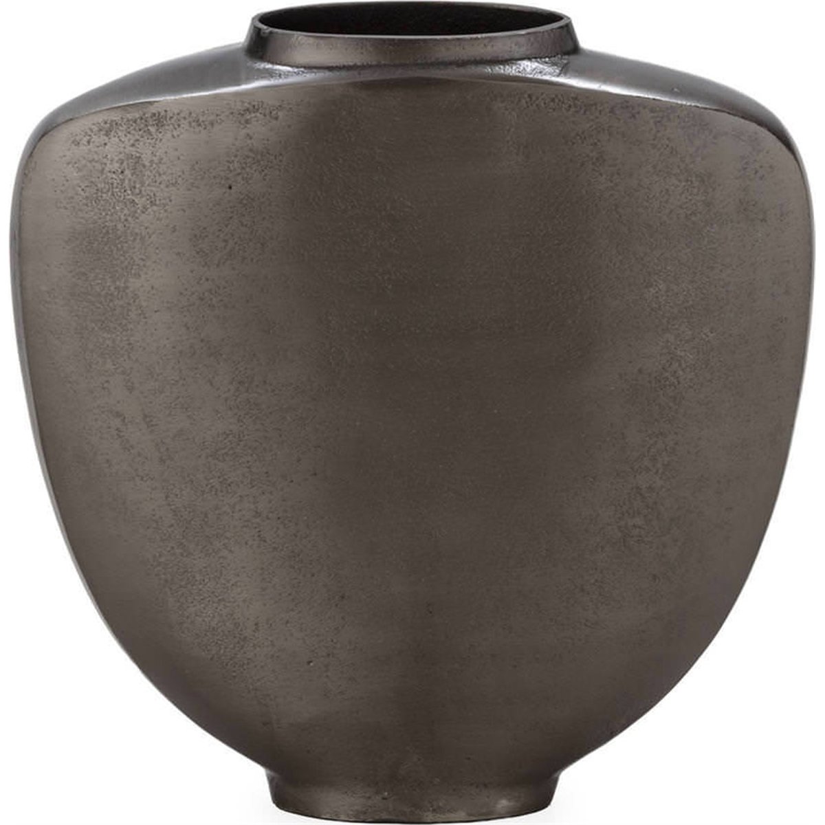 Vase en métal patiné effet ancien plomb antique, RECOLLECTION
