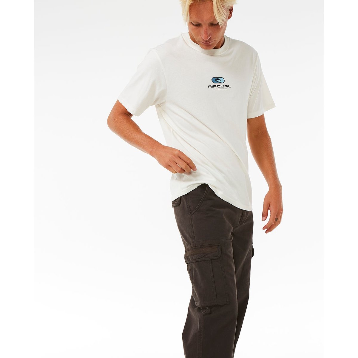 Pantalon cargo CLASSIC SURF TRAIL noir délavé, RIP CURL