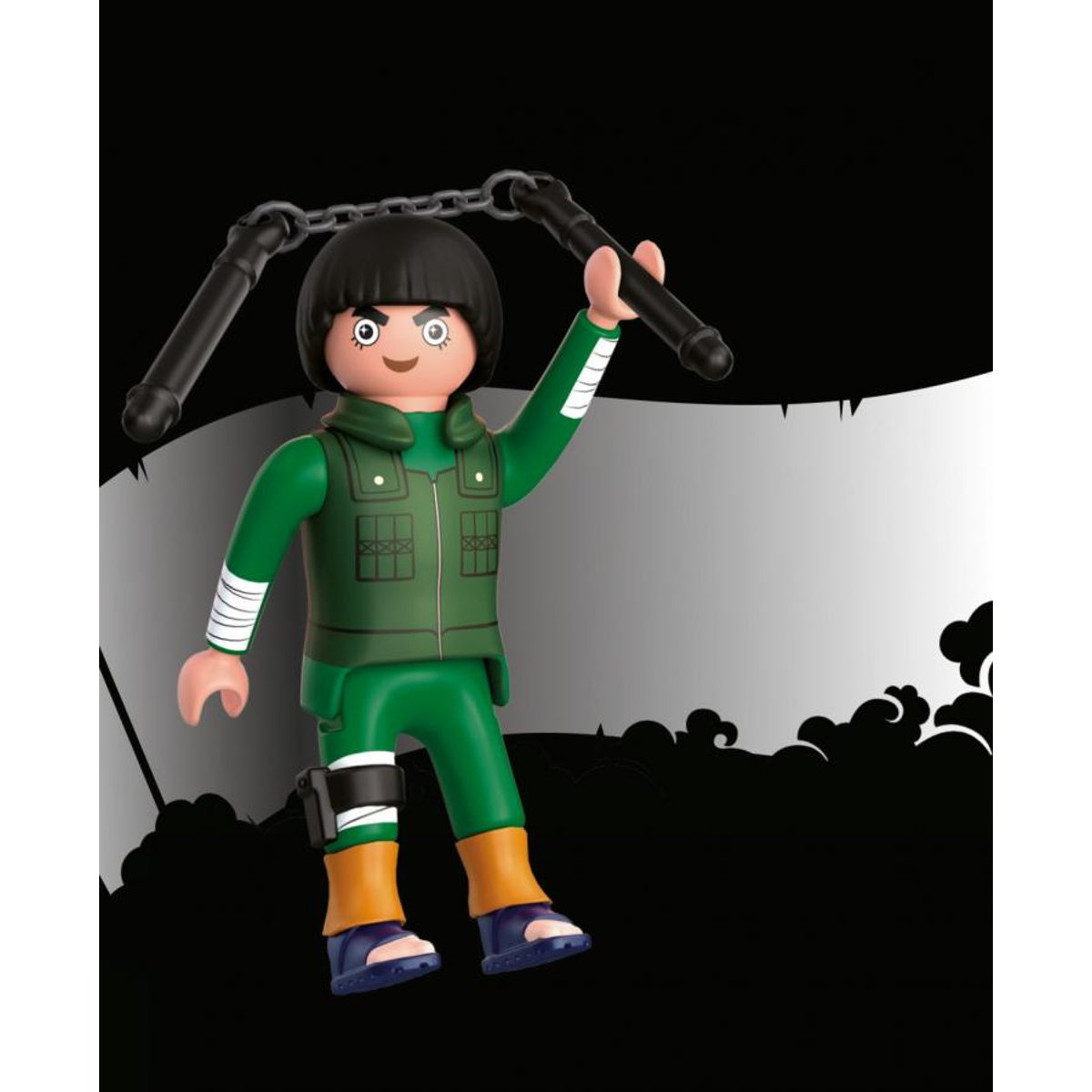 71118 Rock lee - Naruto Shippuden couleur unique, PLAYMOBIL