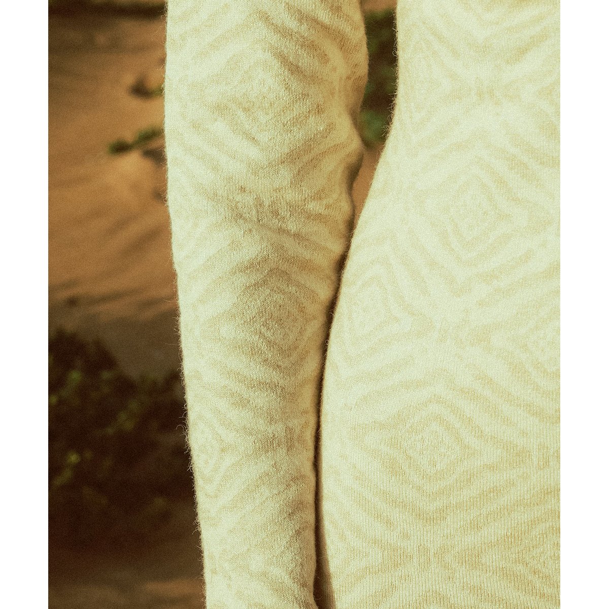 Robe moulante mi-longue ILLUSION ivory, OXBOW