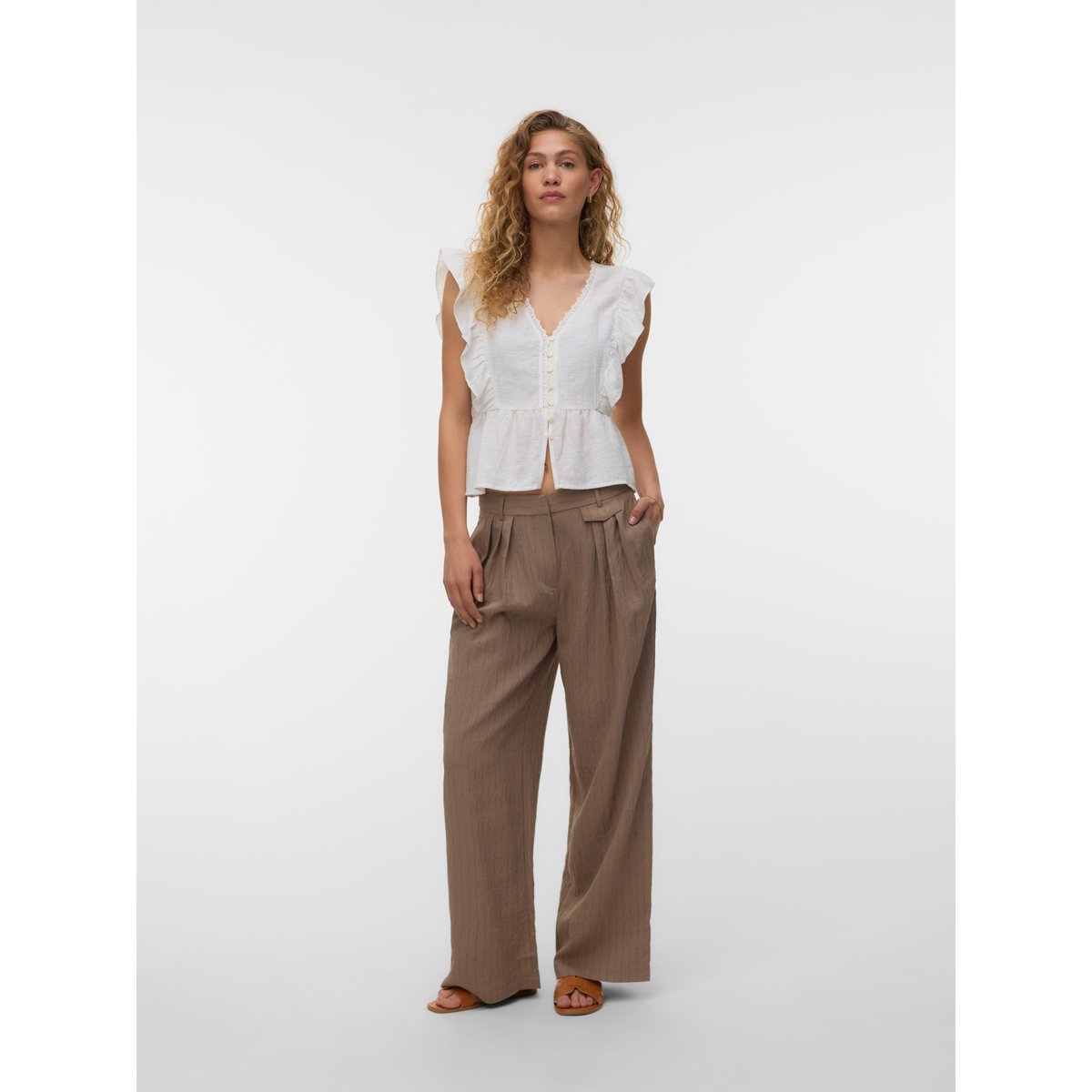 Top snow white, VERO MODA