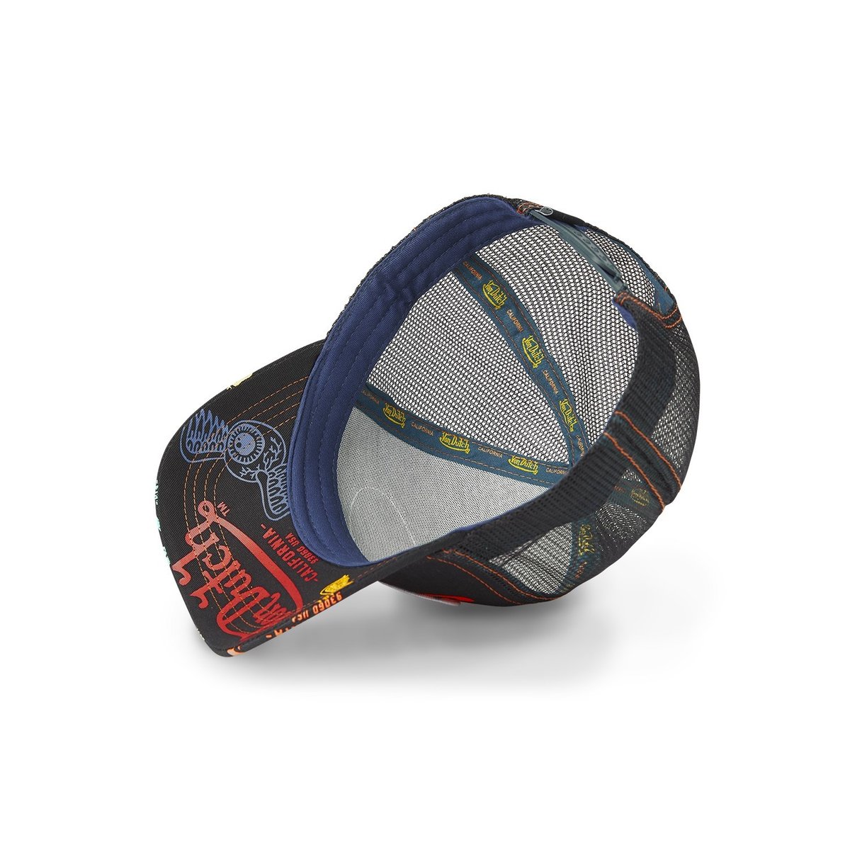 Casquette Trucker Brand noir, VON DUTCH