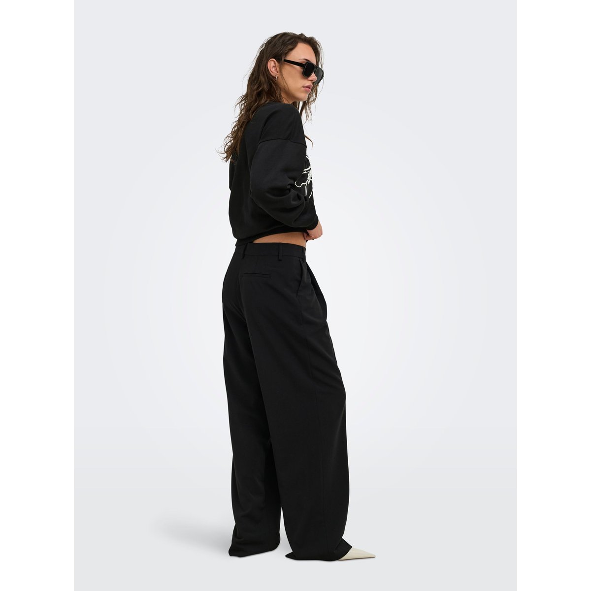 Sweat-Shirt noire - black, ONLY