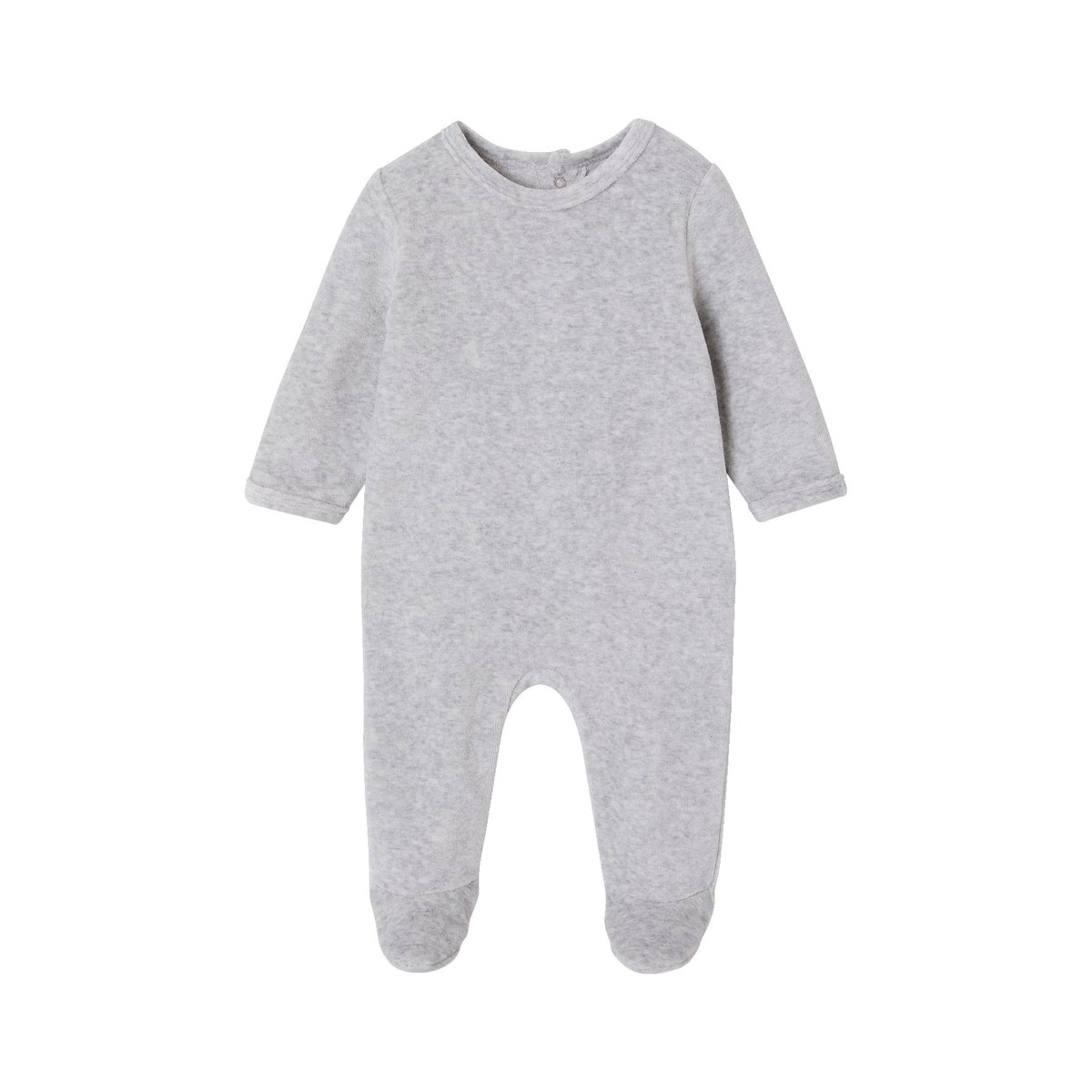 Lot de 3 dors bien ouverture dos gris chiné, VERTBAUDET