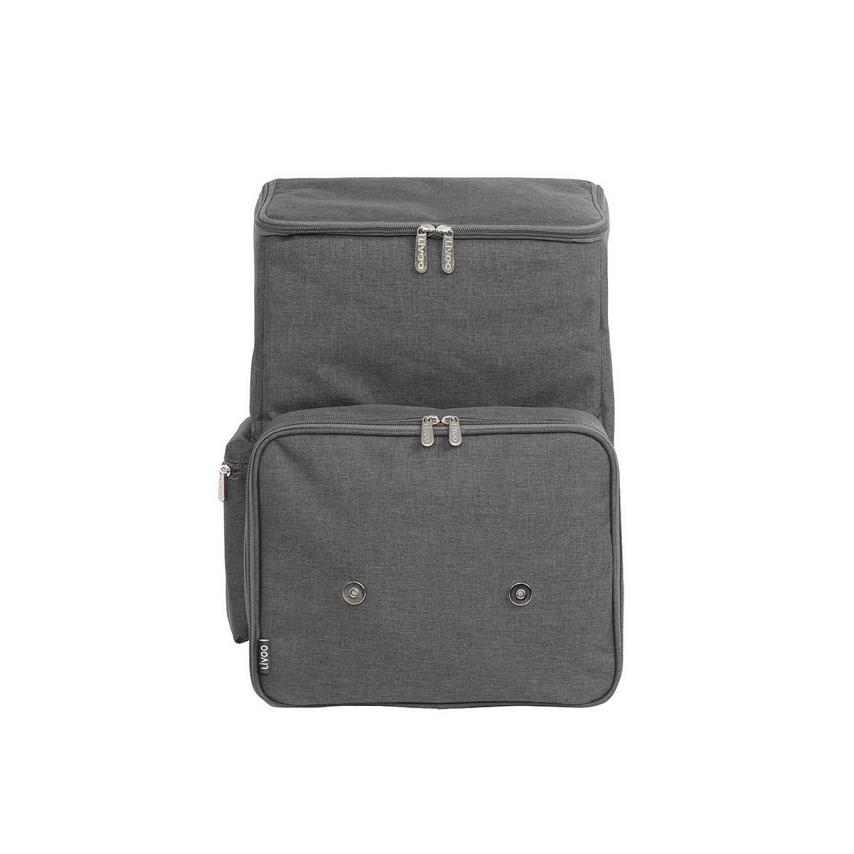 Sac à dos pique-nique 4 personnes gris, LIVOO
