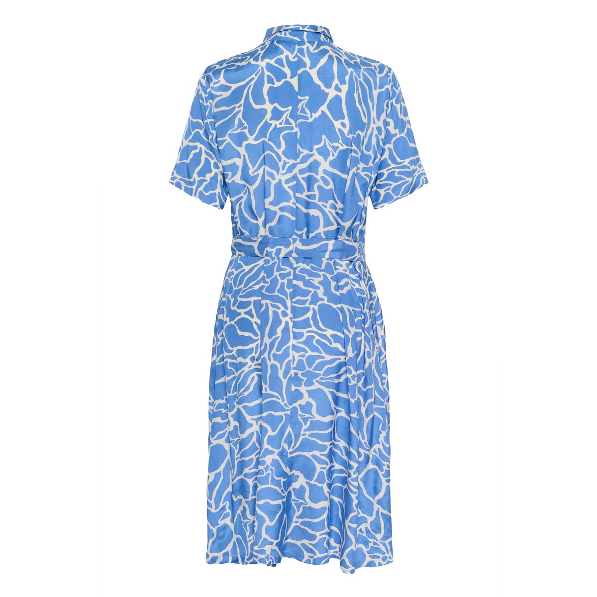 Robe bleu ultramarine w. chalk print, KAFFE
