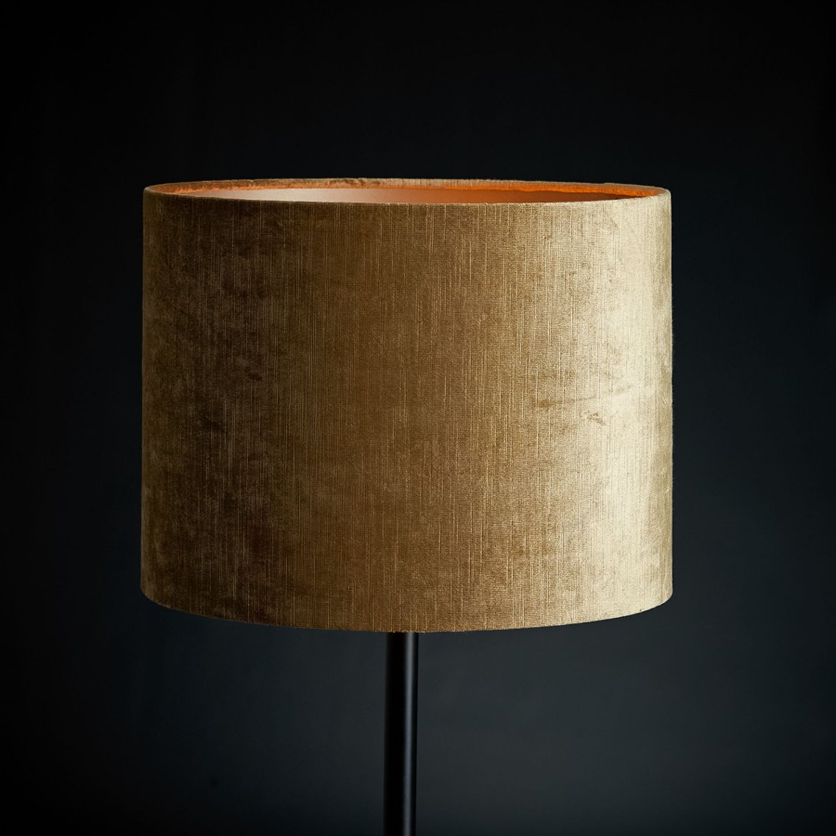 Abat-Jour Textiles GEMSTONE bronze, LIGHT & LIVING 