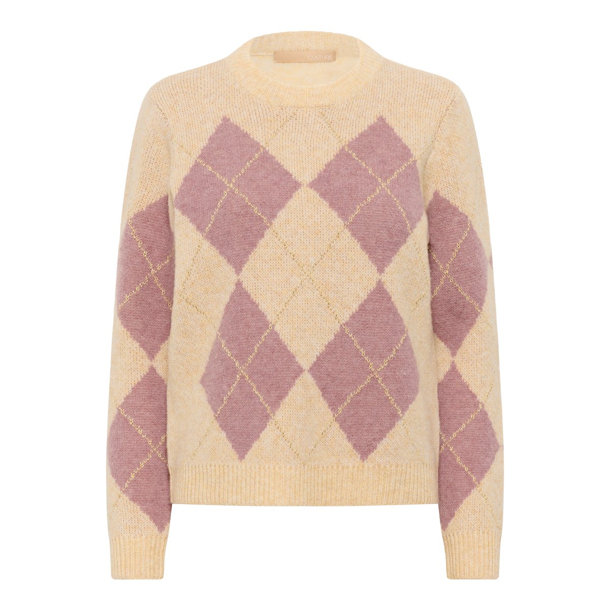 Pullover tricoté blanc whitecap, CULTURE