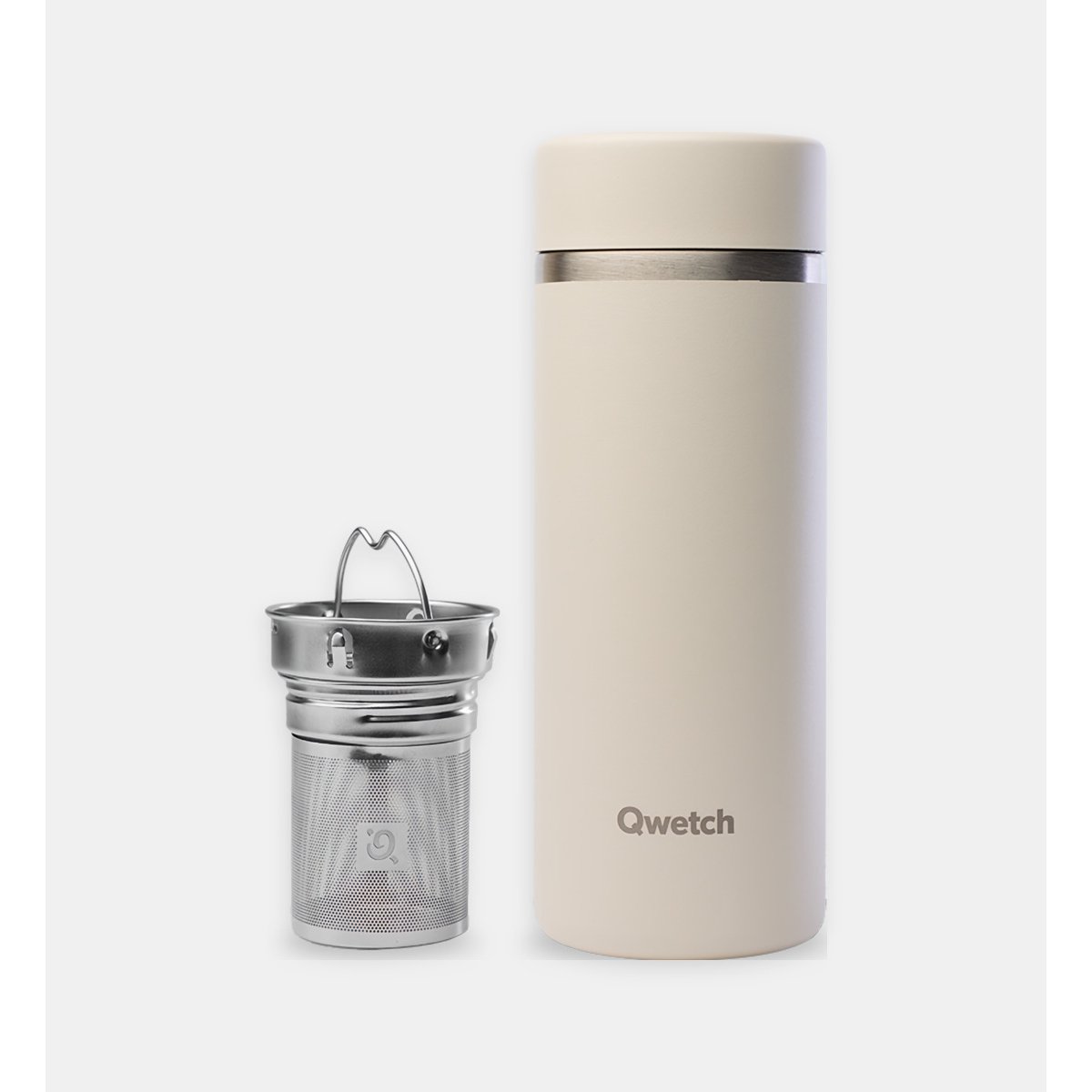 Théière avec infuseur sable, QWETCH