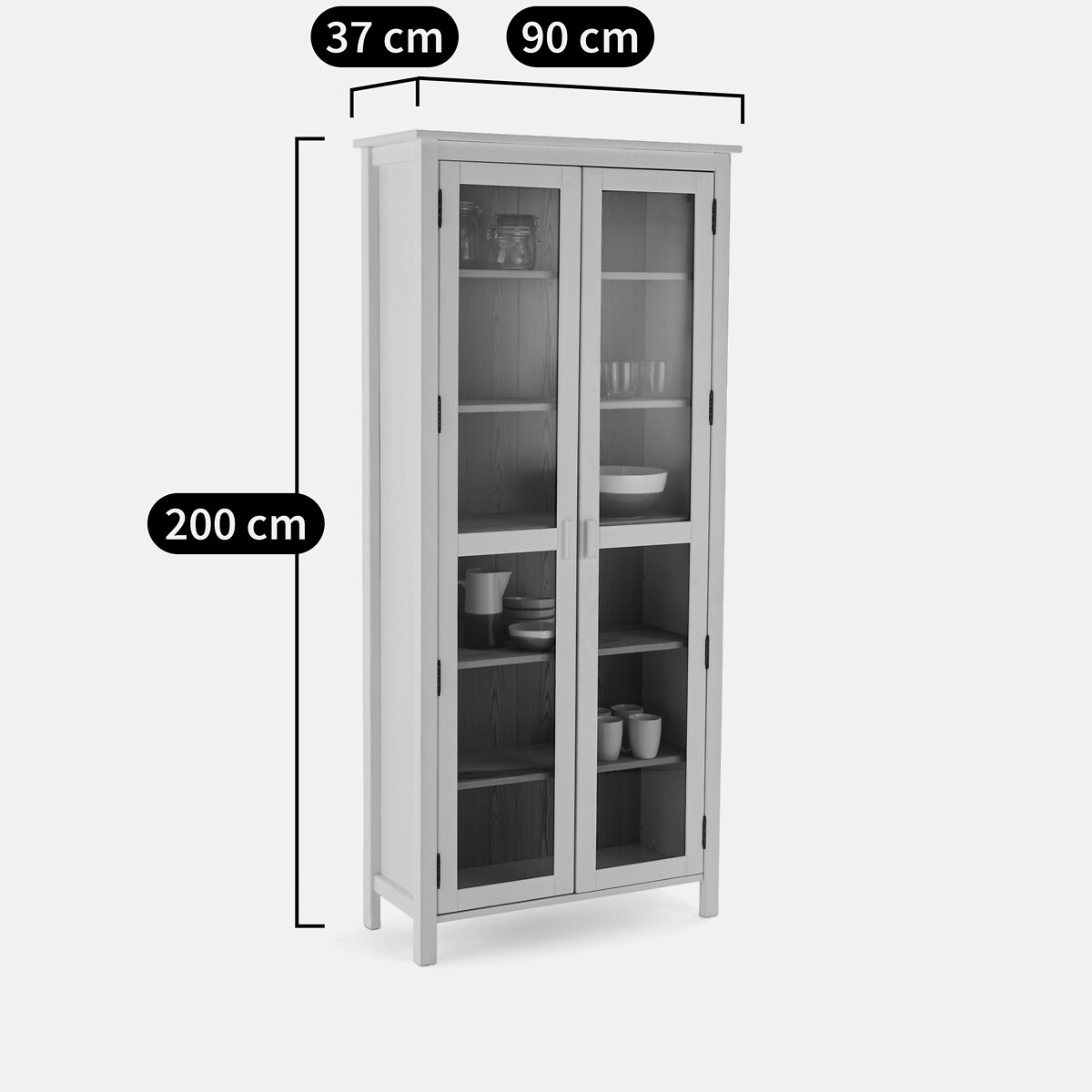 Alvina Dresser Cabinet white, LA REDOUTE INTERIEURS