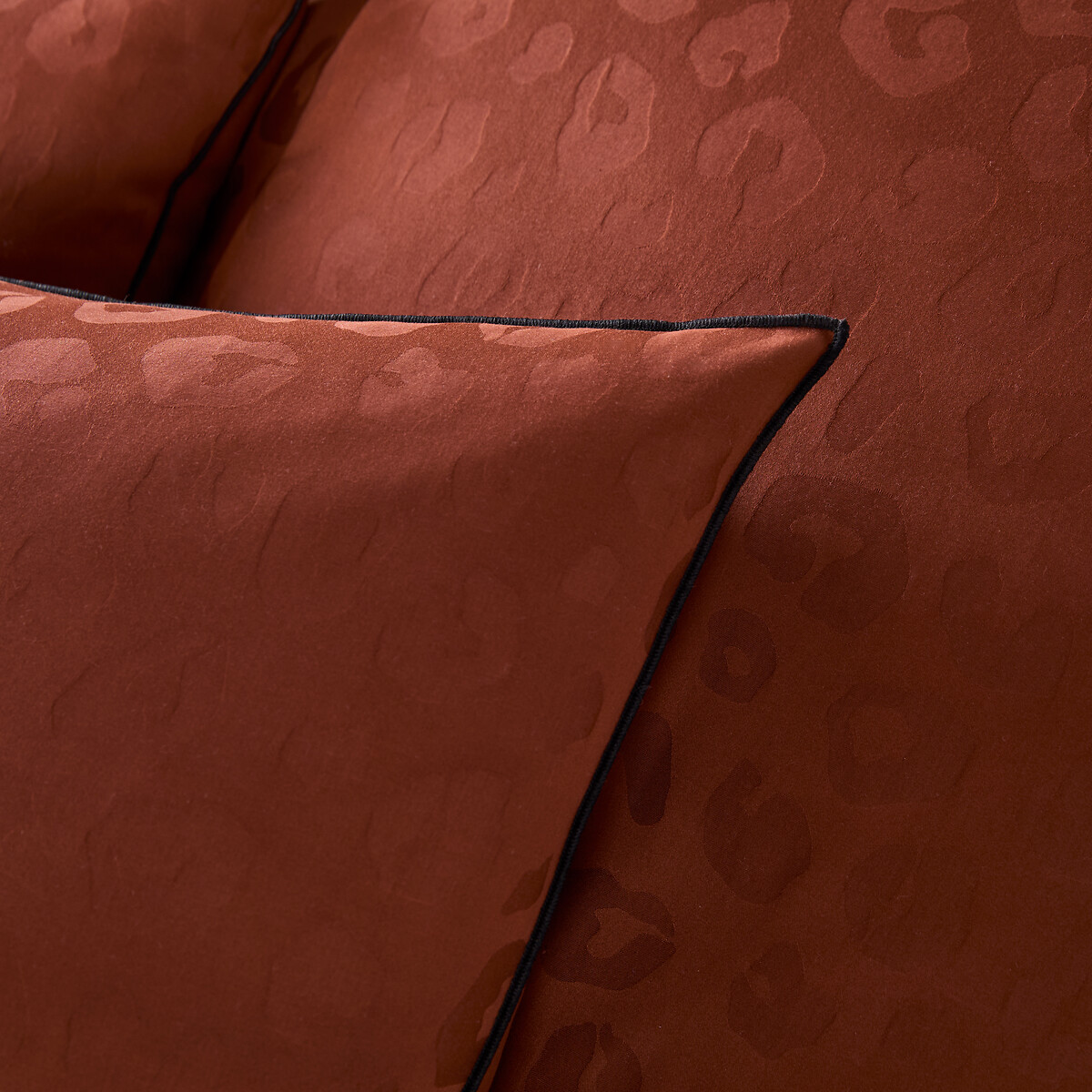 Housse de couette satin de coton, Thelma léopard, LA REDOUTE INTERIEURS