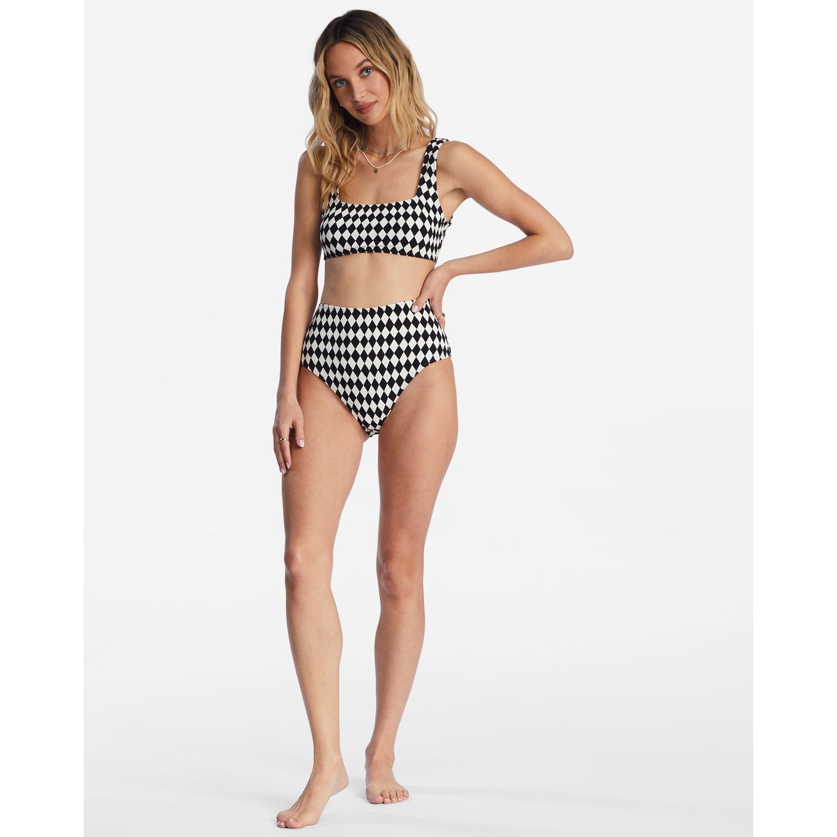 Haut de bikini débardeur DIAMOND DAZE noir black pebble, BILLABONG