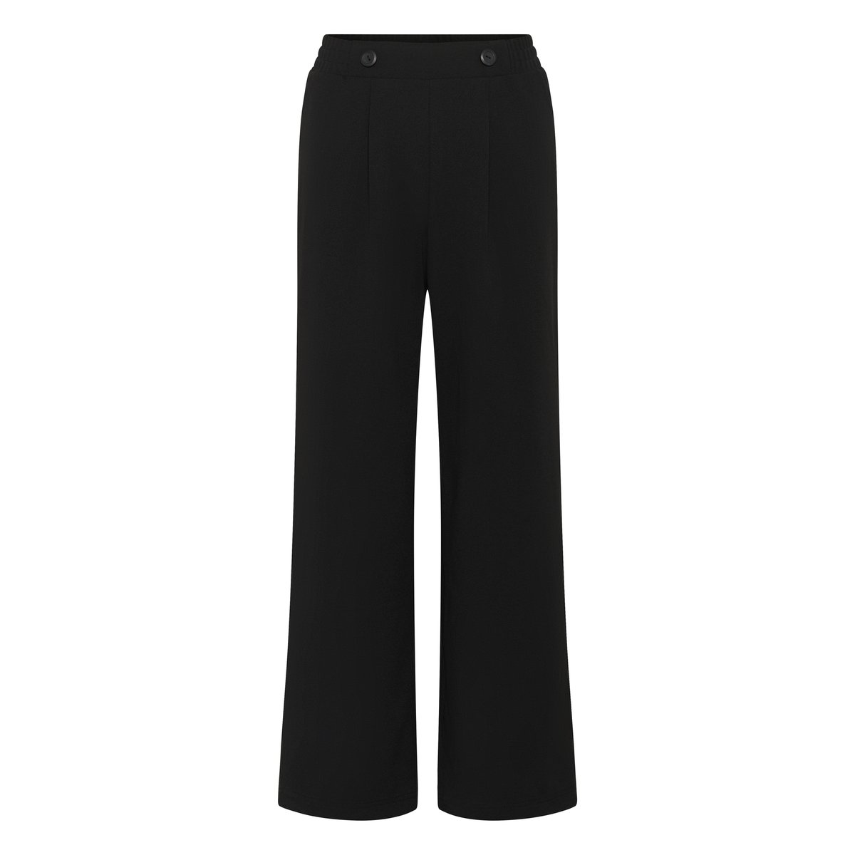 Pantalon casual noir, KAFFE