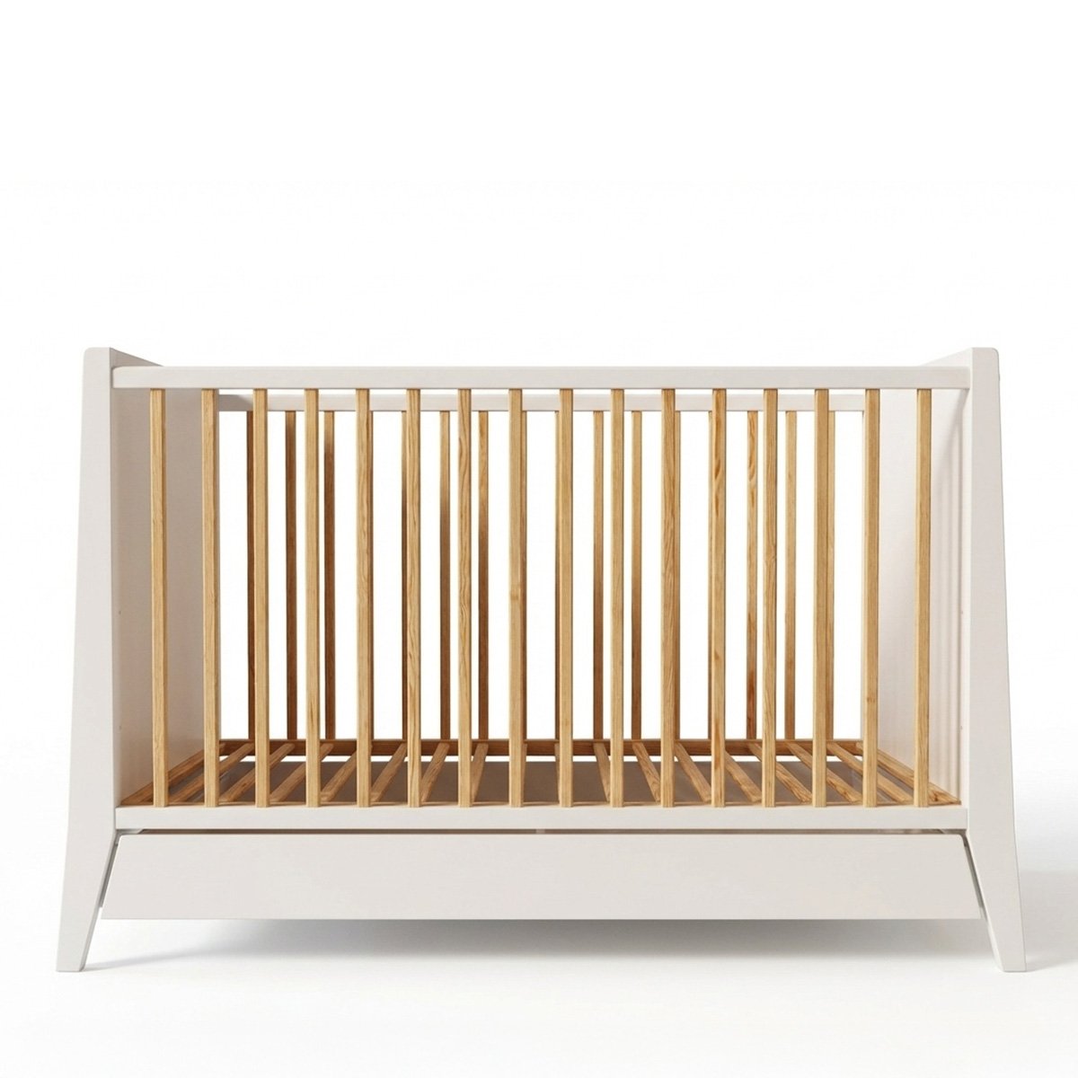 Lit bébé évolutif Timeo - Espace qui grandit gris, MINEA