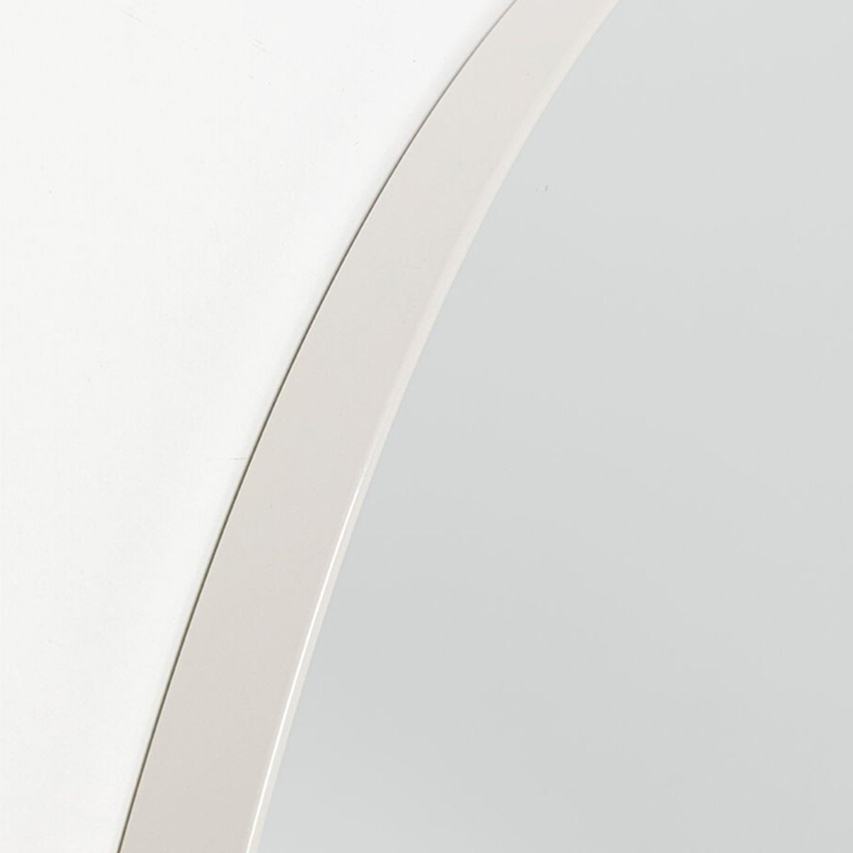 Miroir rond en acier, STARLET gris, KARE DESIGN