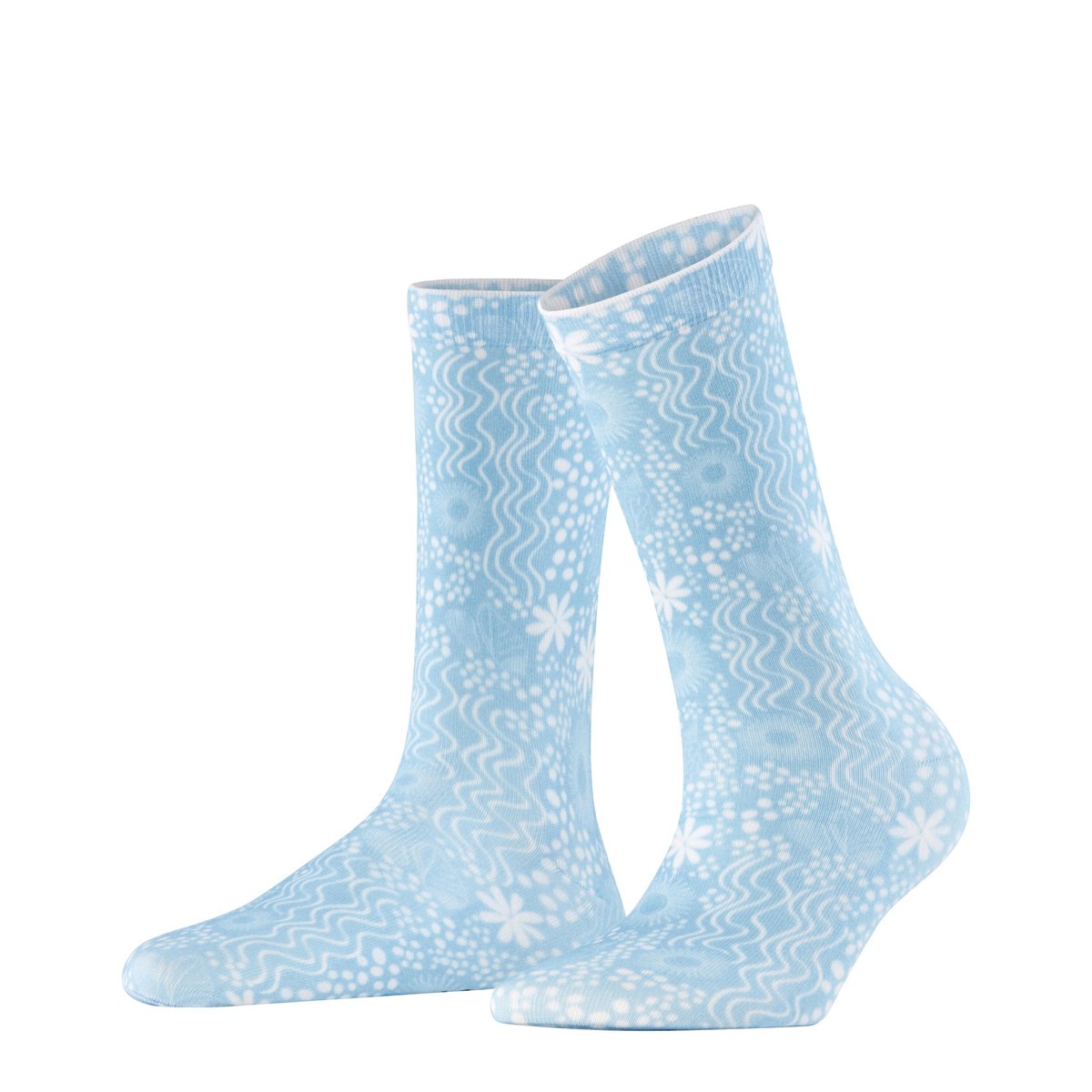 Chaussettes Underwater Opaque bleu, BURLINGTON