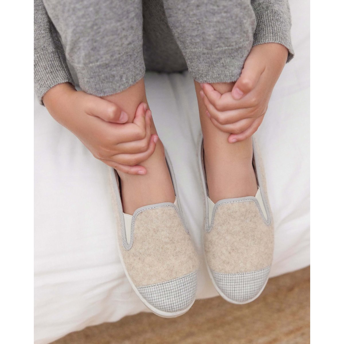Chaussons collab' Tartine & Chocolat carreaux, ANGARDE